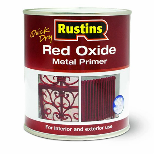 Rustins Red Oxide Quick Dry Metal Primer Atlantic Timber